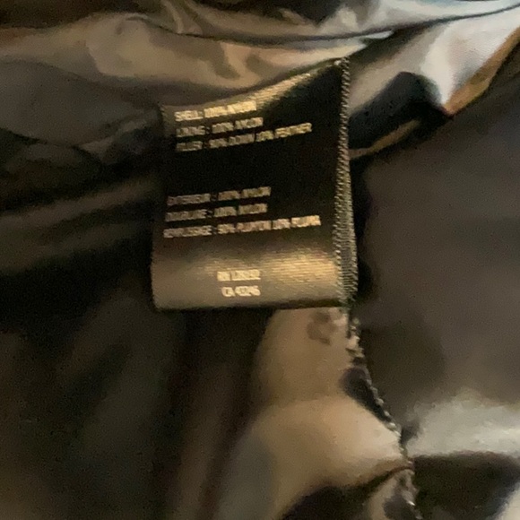 TUMI Black Puffer Jacket Large - Picture 8 of 14